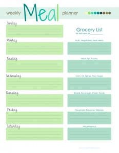 meal planner