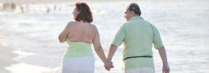 Couple Walking on the Beach