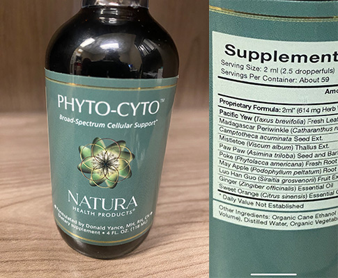 Lake Norman Integrative Wellness in Lake Norman Phyto-Cyto And Ingredients